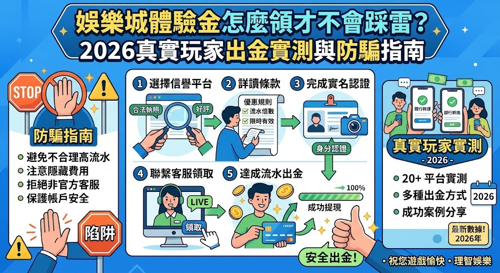 想拿到體驗金又怕被套牢？立即閱讀 3 分鐘避雷指南，教你無痛提現！